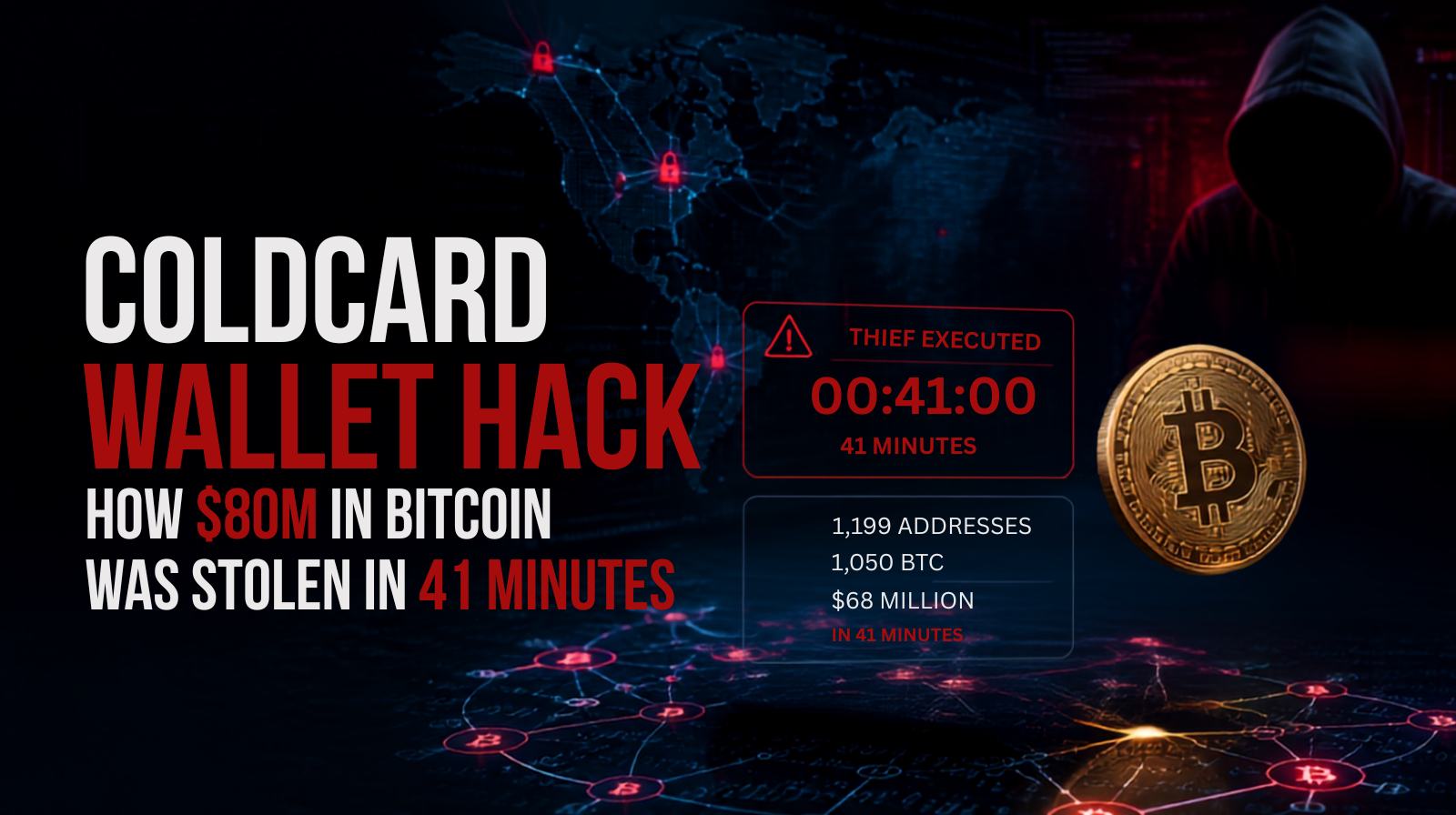 The Coldcard Wallet Hack: How $80M Was Stolen in Just 41 Minutes